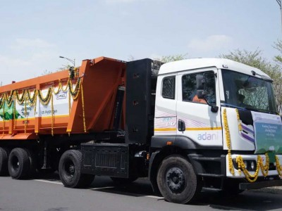 Camion hydrogène : en Inde, Adani lance un premier projet pilote