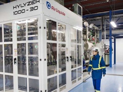 Air Liquide lance le plus grand électrolyseur au monde