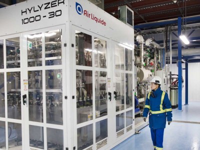 Air Liquide lance le plus grand électrolyseur au monde