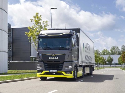 MAN lance enfin les essais de ses camions &agrave; pile &agrave; combustible... sans faire mieux que l'&eacute;lectrique