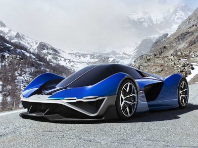 Alpine A4810 : la supercar à hydrogène en détail