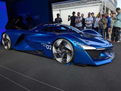 La voiture à hydrogène d'Alpine cale au démarrage