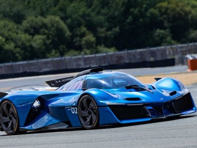 Alpine Alpenglow Hy6 : la supercar à moteur hydrogène s'invite au Festival de Goodwood