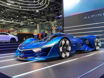 Alpine Alpenglow : la supercar à moteur hydrogène au Mondial de l'Auto