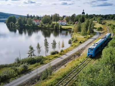 Le train à hydrogène d'Alstom fait ses débuts en Suède