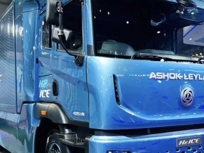 L'Inde révèle son premier camion à moteur à combustion hydrogène