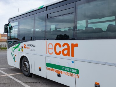 La M&eacute;tropole Aix-Marseille d&eacute;ploie ses premiers autocars &agrave; hydrog&egrave;ne