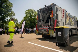 La Roche-sur-Yon d&eacute;ploie sa premi&egrave;re benne &agrave; ordures &agrave; hydrog&egrave;ne