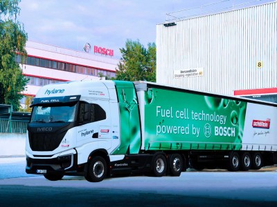 Bosch mise sur l'hydrogène pour décarboner sa logistique