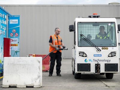 L'aéroport de Bruxelles teste l'hydrogène pour ses opérations au sol