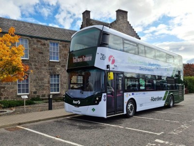 Les bus à hydrogène d'Aberdeen retournent au garage