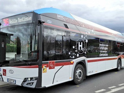 Une première ligne de bus hydrogène de Clermont Auvergne Métropole