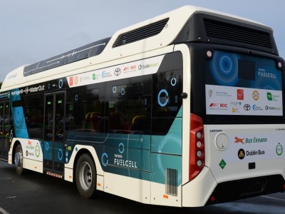 Irlande : 3 000 kilomètres parcourus par le bus à hydrogène en test à Dublin