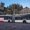 La M&eacute;tropole du Mans pr&eacute;sente son futur bus articul&eacute; &agrave; hydrog&egrave;ne
