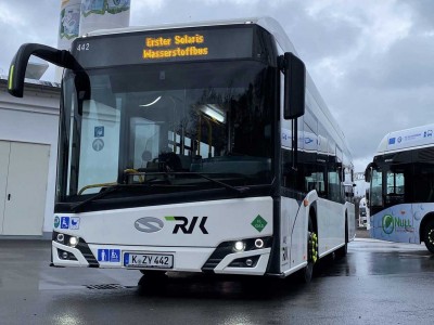 Les bus Solaris Urbino à hydrogène arrivent à Cologne