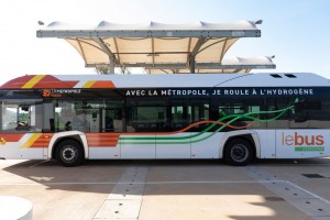 La M&eacute;tropole Aix-Marseille-Provence teste un bus &agrave; hydrog&egrave;ne