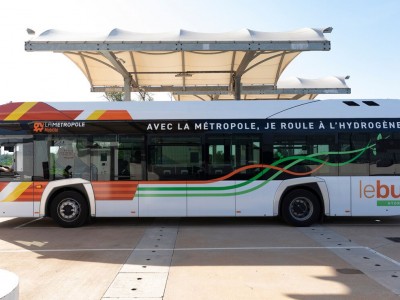 La Métropole Aix-Marseille-Provence teste un bus à hydrogène