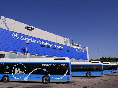 Madrid reçoit ses 10 premiers bus à hydrogène
