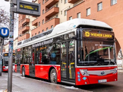 Apr&egrave;s un incendie, les 10 bus &agrave; hydrog&egrave;ne de Vienne sont clou&eacute;s au d&eacute;p&ocirc;t