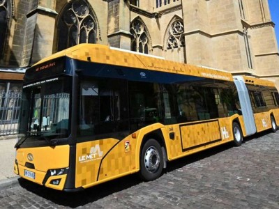 Metz met en service ses premiers bus &agrave; hydrog&egrave;ne, 34 exemplaires pr&eacute;vus d'ici 2027