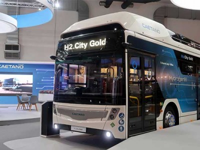 Caetano d&eacute;taille les caract&eacute;ristiques de son premier bus &agrave; hydrog&egrave;ne