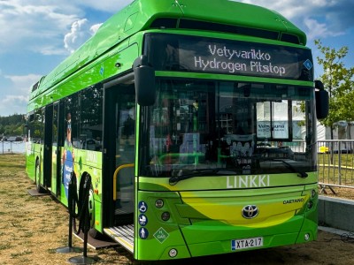 Caetano livre ses premiers bus hydrog&egrave;ne en Finlande
