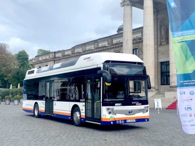 Allemagne : dix bus Caetano à hydrogène pour Wiesbaden