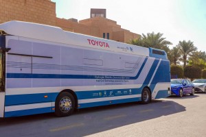D&eacute;j&agrave; utilis&eacute; en Europe, ce bus &agrave; hydrog&egrave;ne tente d&eacute;sormais de s&eacute;duire l'Arabie saoudite