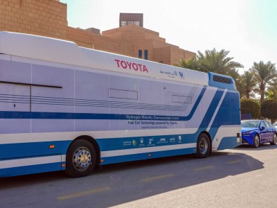 D&eacute;j&agrave; utilis&eacute; en Europe, ce bus &agrave; hydrog&egrave;ne tente d&eacute;sormais de s&eacute;duire l'Arabie saoudite