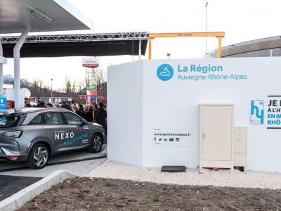 Chambéry inaugure sa première station à hydrogène