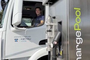 Camions &eacute;lectriques : cette station hydrog&egrave;ne &agrave; 6 millions d'euros contourne les limites du r&eacute;seau local