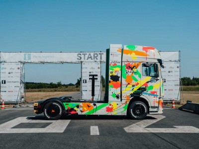 Clean Logistics présente son premier camion à hydrogène