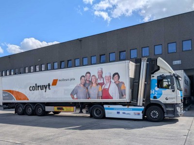 Camion &agrave; hydrog&egrave;ne : avec VDL, Colruyt lance des tests grandeur nature