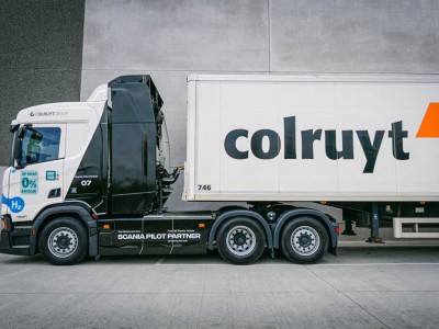 Scania privil&eacute;gie l'&eacute;lectrique... mais vient de livrer deux camions &agrave; hydrog&egrave;ne en Belgique