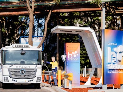 En Australie, Coregas ouvre la première station hydrogène pour poids lourds