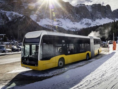 Bus hydrogène : le Mercedes eCitaro F-Cell passe l'épreuve du froid