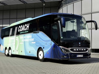 Daimler présente son autocar hydrogène à grande autonomie