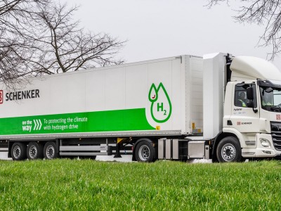 DB Schenker met en service son premier camion à hydrogène