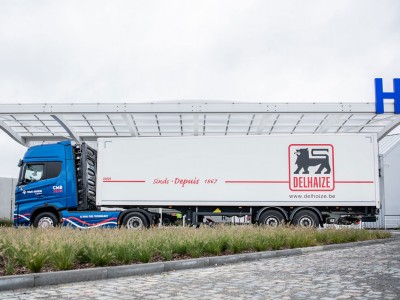 Un premier camion bicarburation diesel hydrogène pour la Belgique