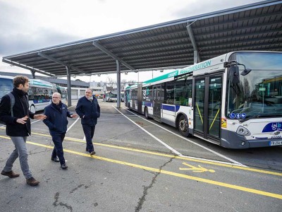 Bus hydrogène : la station de Lorient en bonne voie