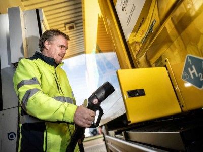 DHL va tester avec Hyperview un camion à hydrogène en Arabie Saoudite