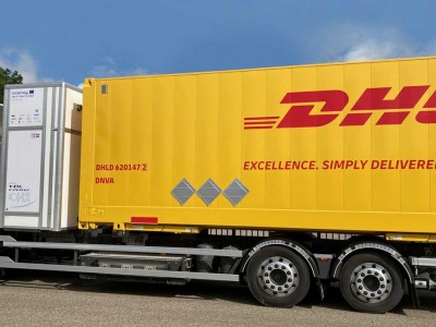 DHL teste avec Apple son premier camion à hydrogène