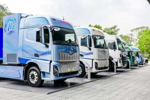 1 700 km en 15 minutes... Dongfeng d&eacute;voile le camion &agrave; hydrog&egrave;ne qui d&eacute;fie l'&eacute;lectrique