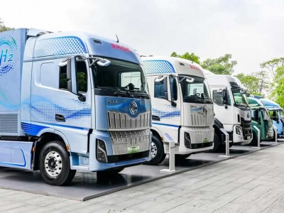 1 700 km en 15 minutes... Dongfeng d&eacute;voile le camion &agrave; hydrog&egrave;ne qui d&eacute;fie l'&eacute;lectrique