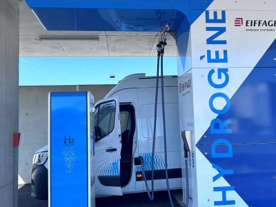 Dans le sud, Eiffage construit une station hydrogène d'un nouveau genre