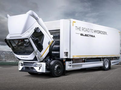 R&eacute;trofit : le camion &agrave; hydrog&egrave;ne d'Electra boucle ses premiers tests