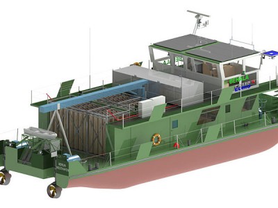 Elektra : Un bateau &agrave; pile hydrog&egrave;ne pour Berlin et Hambourg