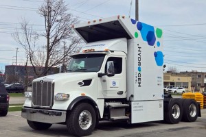 1000 km avec un plein... ce camion hydrog&egrave;ne veut surpasser le diesel