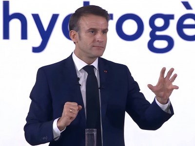 Energie : Emmanuel Macron mise sur l'hydrogène naturel