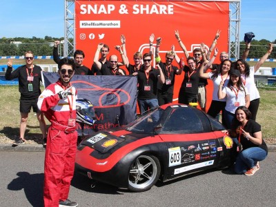 Eco-Marathon Shell : des étudiants lorrains en final avec leur véhicule hydrogène